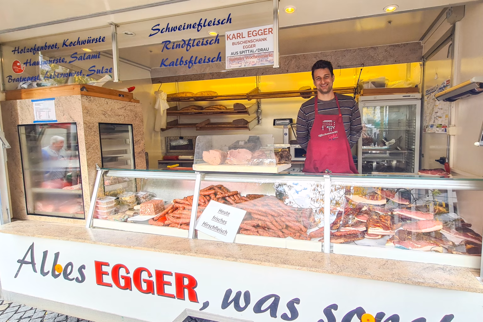 Ganzjähriger Wochenmarkt in Spittal an der Drau, am Donnerstag von 07.00 bis 12.00 Uhr, Fotos © www.regionale-produkte.online