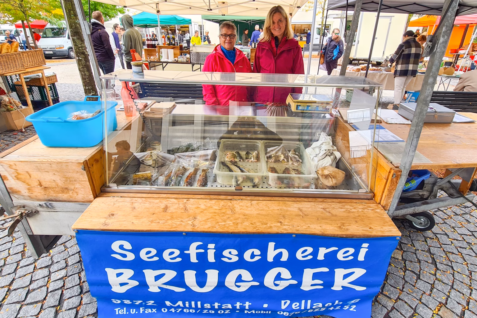 Ganzjähriger Wochenmarkt in Spittal an der Drau, am Donnerstag von 07.00 bis 12.00 Uhr, Fotos © www.regionale-produkte.online
