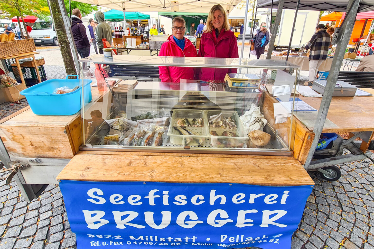 Ganzjähriger Wochenmarkt in Spittal an der Drau, am Donnerstag von 07.00 bis 12.00 Uhr, Fotos © www.regionale-produkte.online